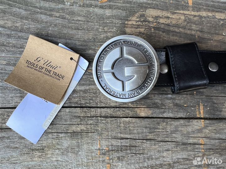 Ремень новый g-unit кожаный