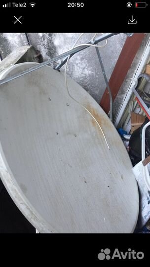 Спутниковая тарелка 0,9м офсет