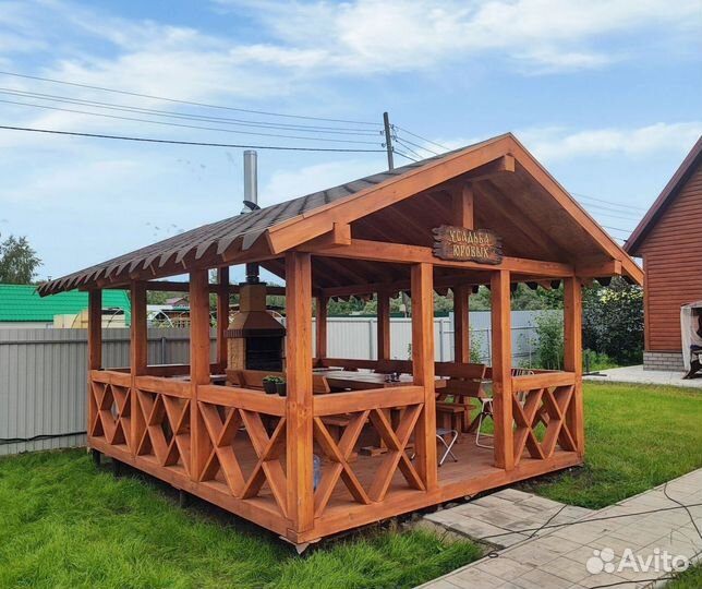 Мастер изготовление беседок