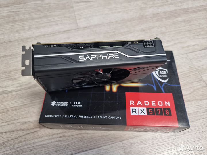 Видеокарта Sapphire rx 570 4 gb