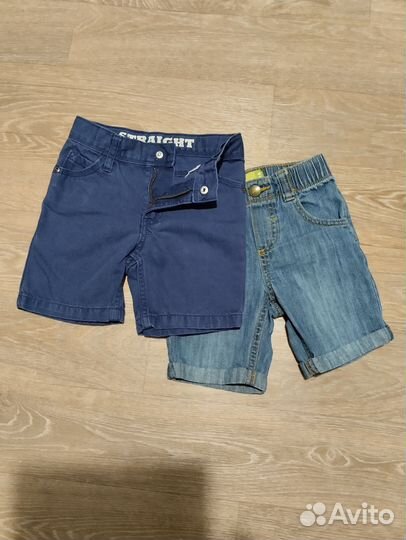 Шорты 2 штуки 104-110 см
