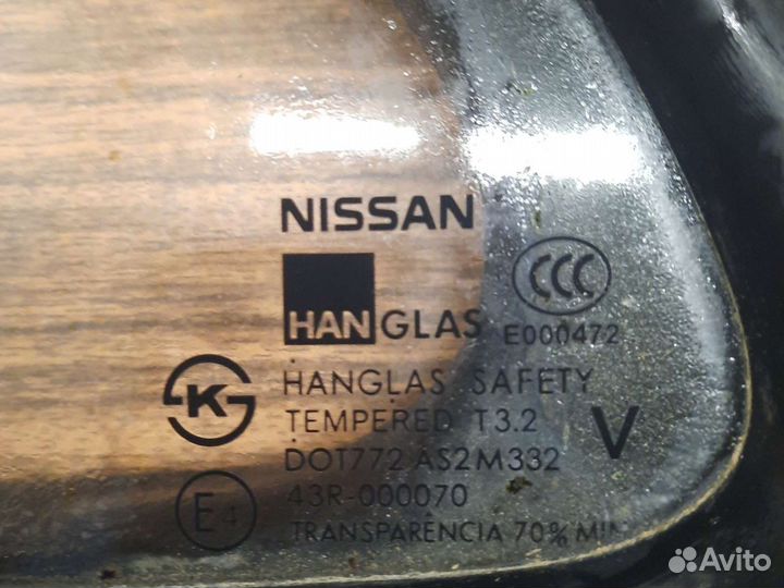 Форточка задняя Nissan Almera Classic B10