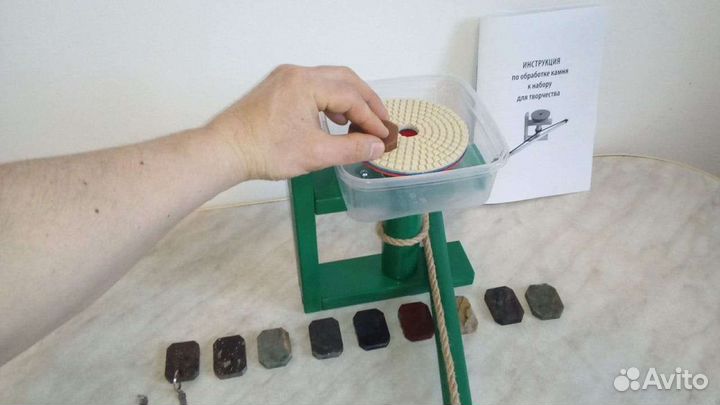 Творческий набор по обработке камня для детей и вз