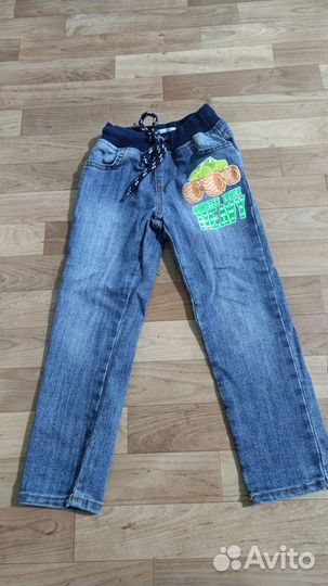 Штаны, джинсы, размер 104