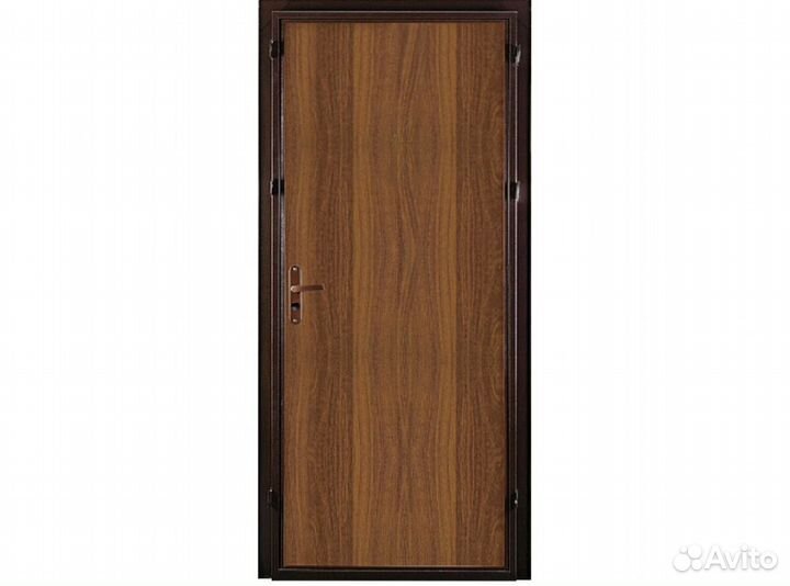 Дверь с биометрическим замком и терморазрывом