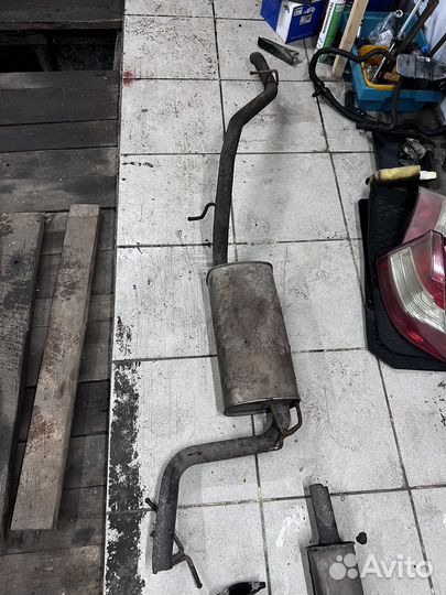 Трасса Колектор Глушитель фокус 2