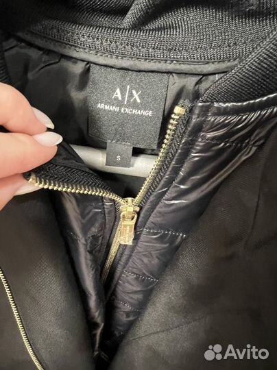 Armani exchange пальто парка женская 44-46