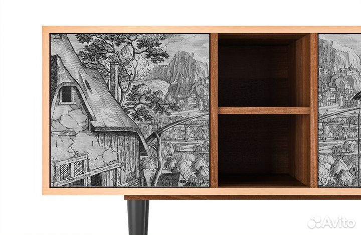 Тв-тумба T5 - Орех - Departure of the Angel