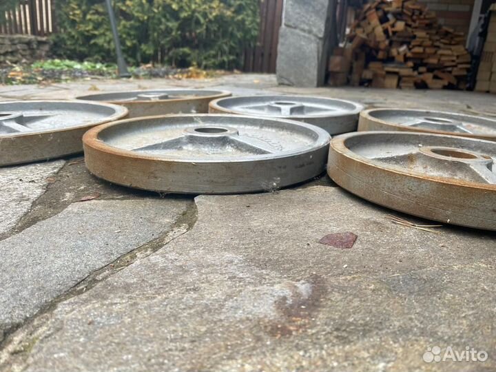 Vintage Golds Gym блины для штанги