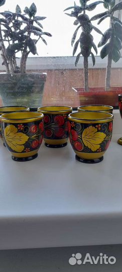 Посуда хохлома