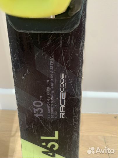 Лыжи Fisher SL 130 б/у. Крепления Z9