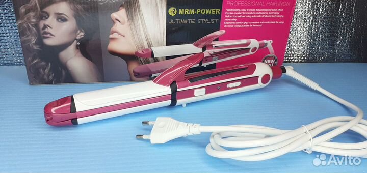 Плойка Pro 3в1 + Выпрямитель + Гофре Керамика