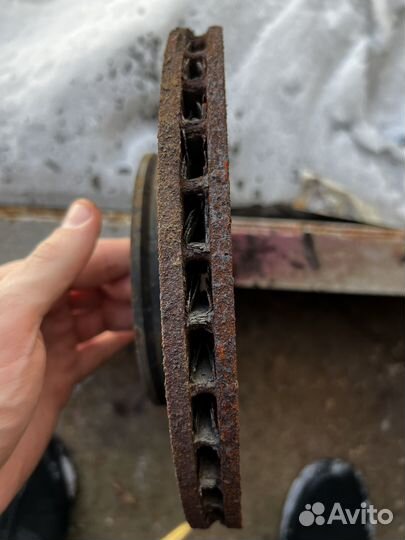 Тормозные диски kia rio x-line