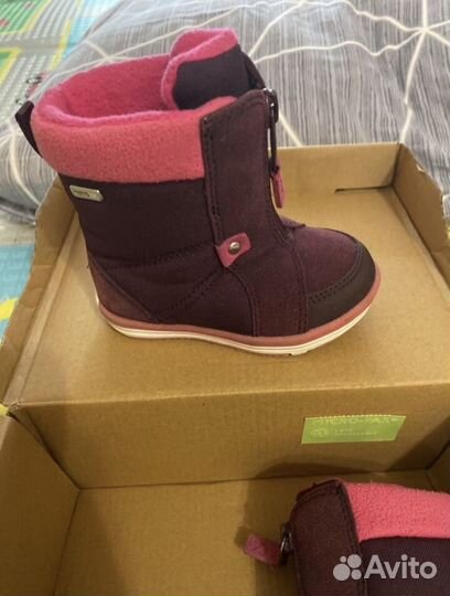 Сапоги для девочки reima