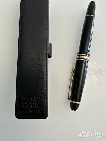 Ручка шариковая montblanc + чехол