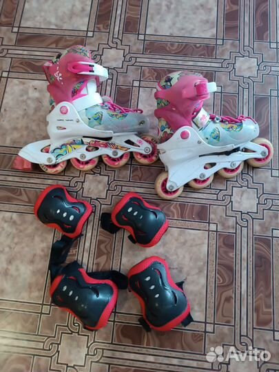 Коньки детские раздвижные р.27 -30