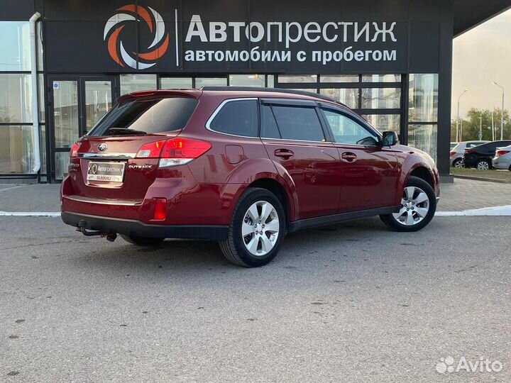 Subaru Outback 2.5 CVT, 2011, 165 914 км