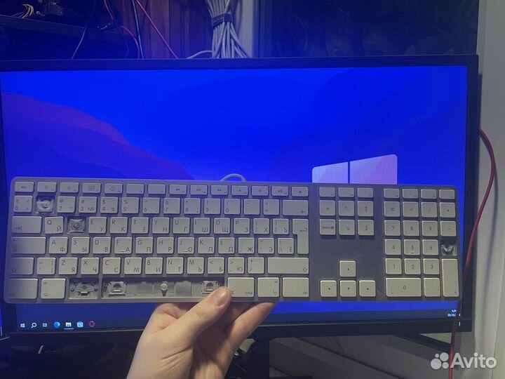 Клавиатура Apple USB Wired Keyboard A1243