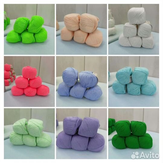 Пряжа хлопок Yarn art Baby Cotton