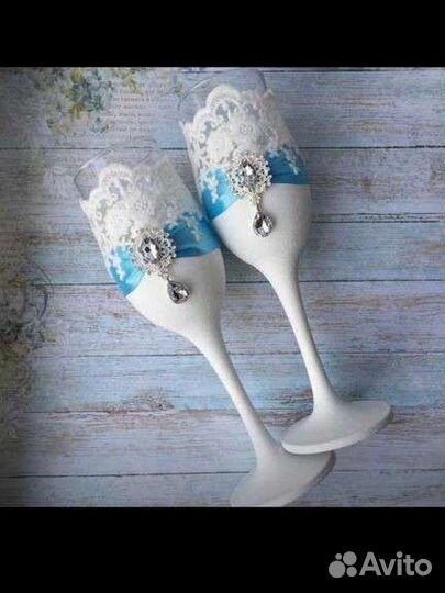 Свадебные бокалы и наборы