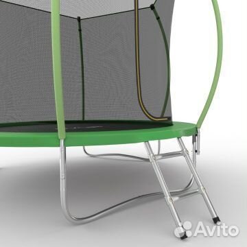 Батут EVO jump Internal 10ft зел, 305 см, 150кг