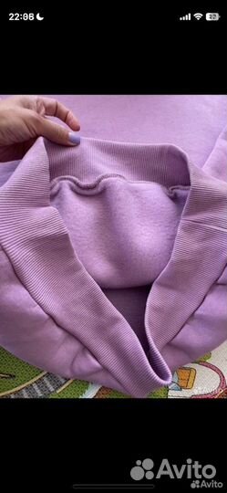 Новый спортивный костюм с флисом внутри женский