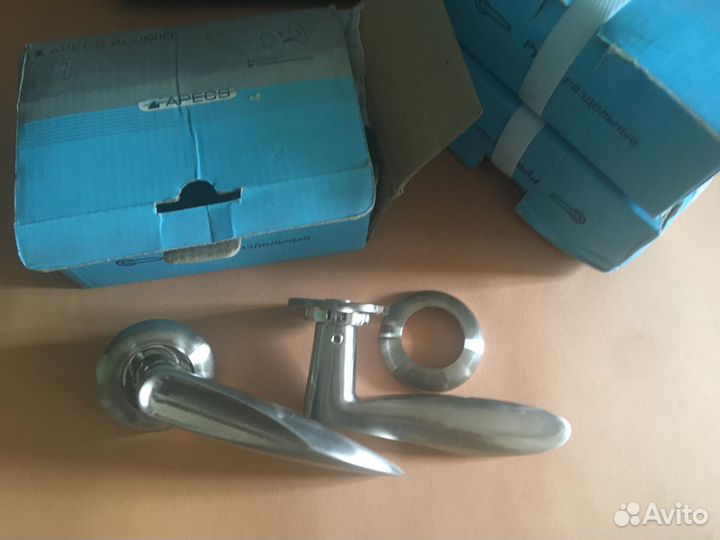 Ручки дверные межкомнатные новые 4 комплекта 8 шт