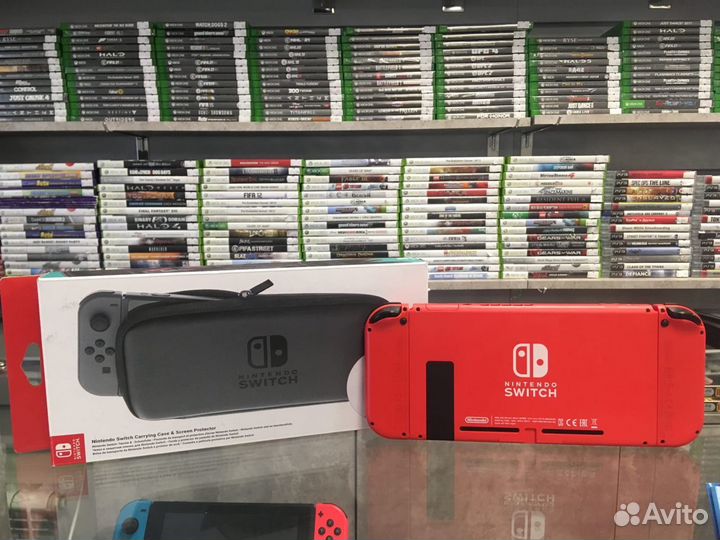 Лимитированный Nintendo Switch Mario Edition