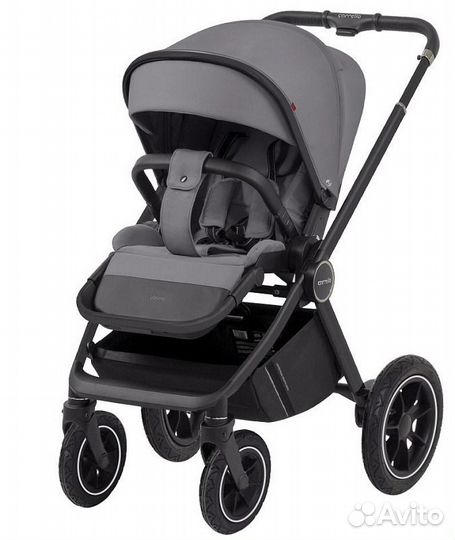 Коляска 2В1 Carrello Ultimo Air Grey надув. колеса