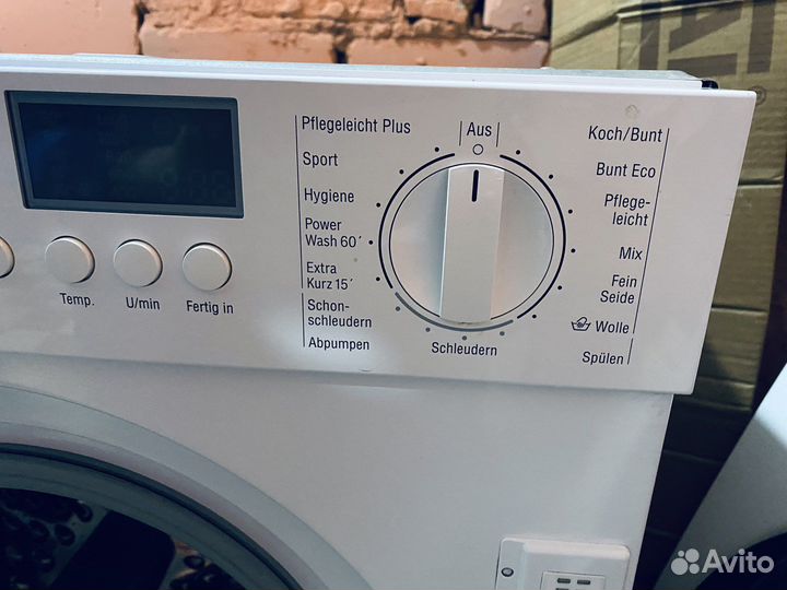 Встраиваемая Стиральная машина Neff