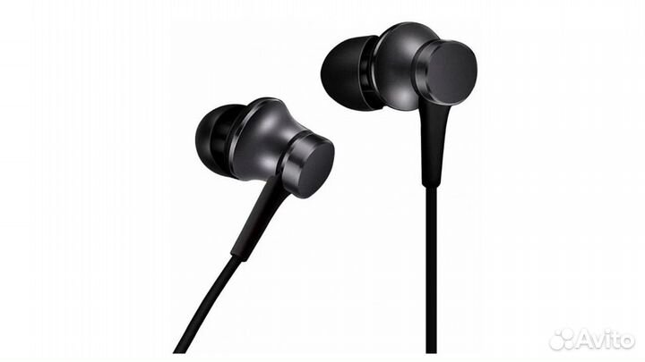 Наушники Xiaomi Mi In-Ear Headphones Basic, чёрные