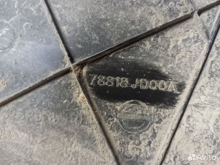 Подкрылок Nissan Qashqai I рестайлинг (2010—2013)