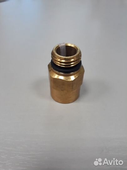 Фитинг прямой (латунь) 8-М16*1,5