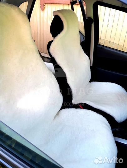 Меховые накидки на весь салон натуральная овечья