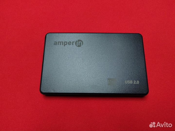 097050 Корпус для жесткого диска Amperin AM25U2PB