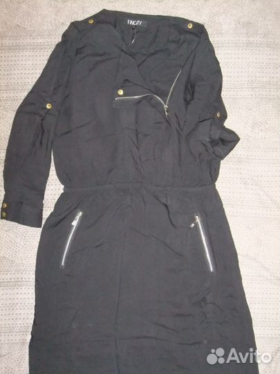 Разные черные платья 42-44