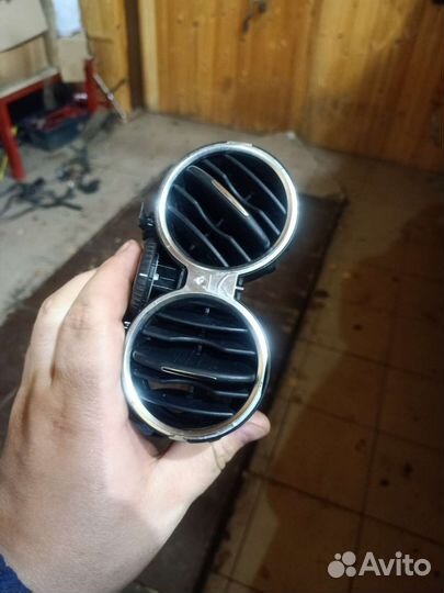 Tiguan 1 дефлекторы печки салона