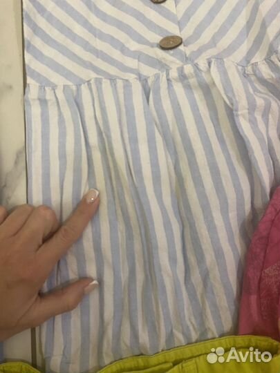 Огромный пакет вещей на девочку 110-116