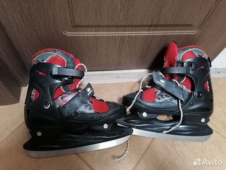 Коньки детские раздвижные с 34-37 р
