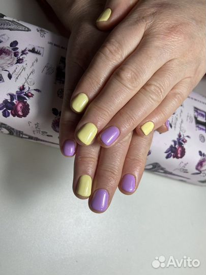 Маникюр с покрытием