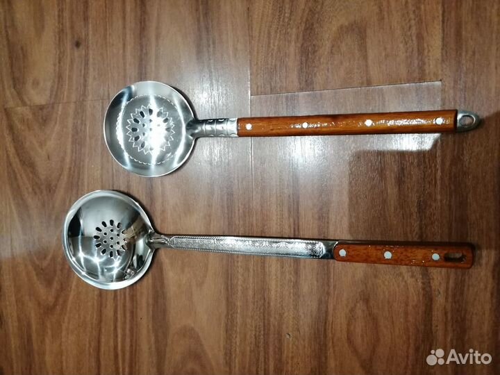 Шумовки и Половник для казана новые