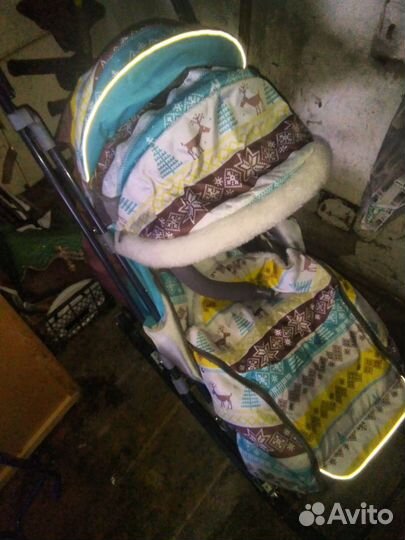 Санки коляска