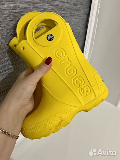 Резиновые сапоги crocs