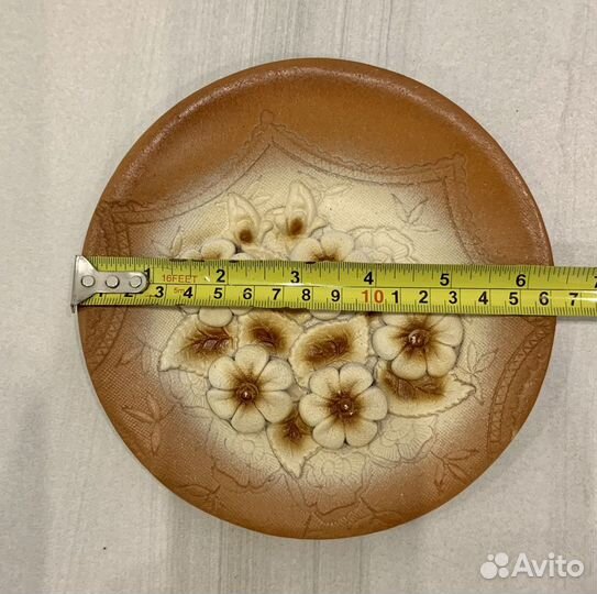 Тарелка декоративная керамика СССР