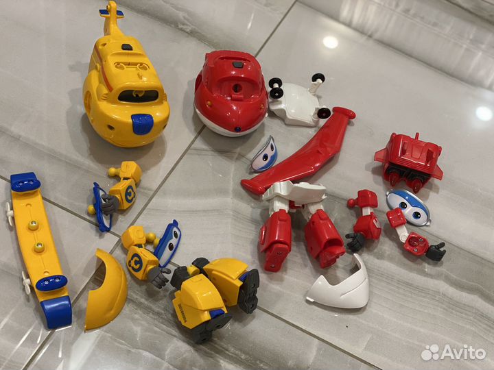 Трансформеры поли робокар/супер крылья/супер wings