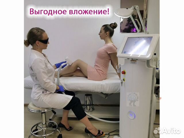 Аппарат для лазерной эпиляции новый