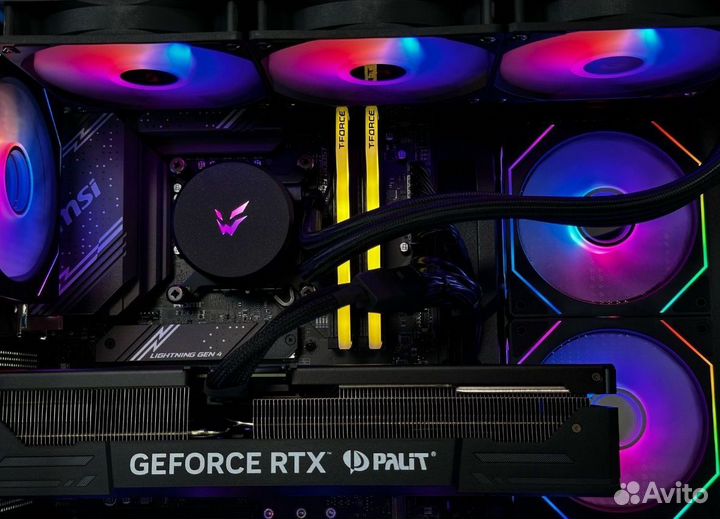 Новый игровой пк i9-12900F/RTX 4070super озу-32gb