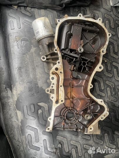 Крышка цепи грм volkswagen polo седан