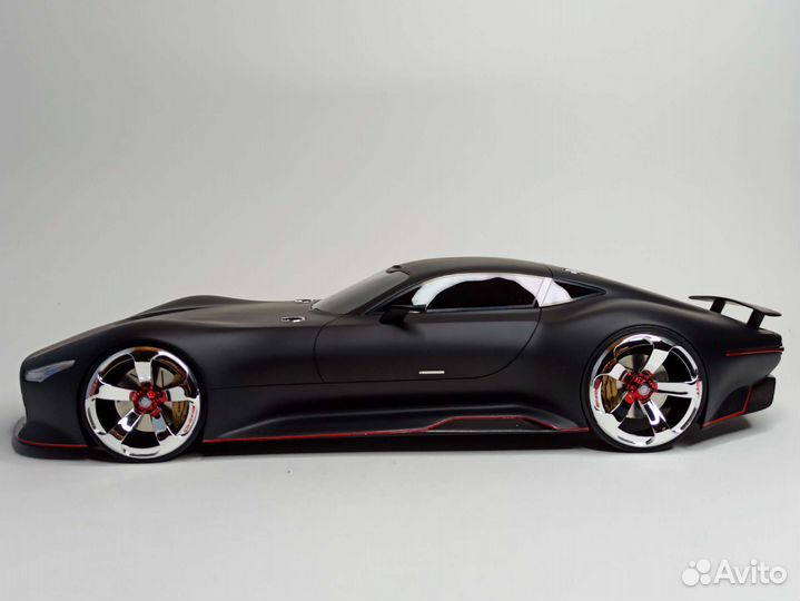 Mercedes Vision GT Amg Matt Black Limited 1:12
