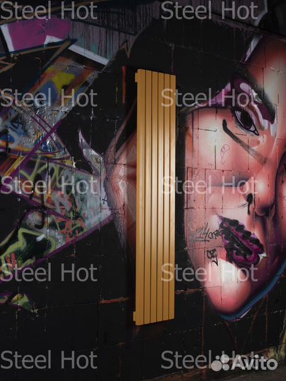Вертикальный радиатор Steel-Hot от завода